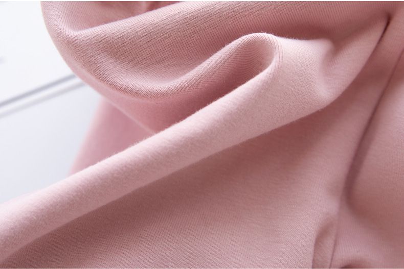 FANMOU - 厚棉氣質內搭褲-蝴蝶結-淺灰色