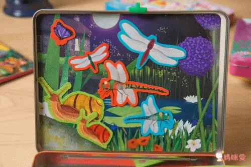 香港4M創意玩具 - 【動物世界磁貼三入組】-野生動物+蟲蟲世界+侏儸紀