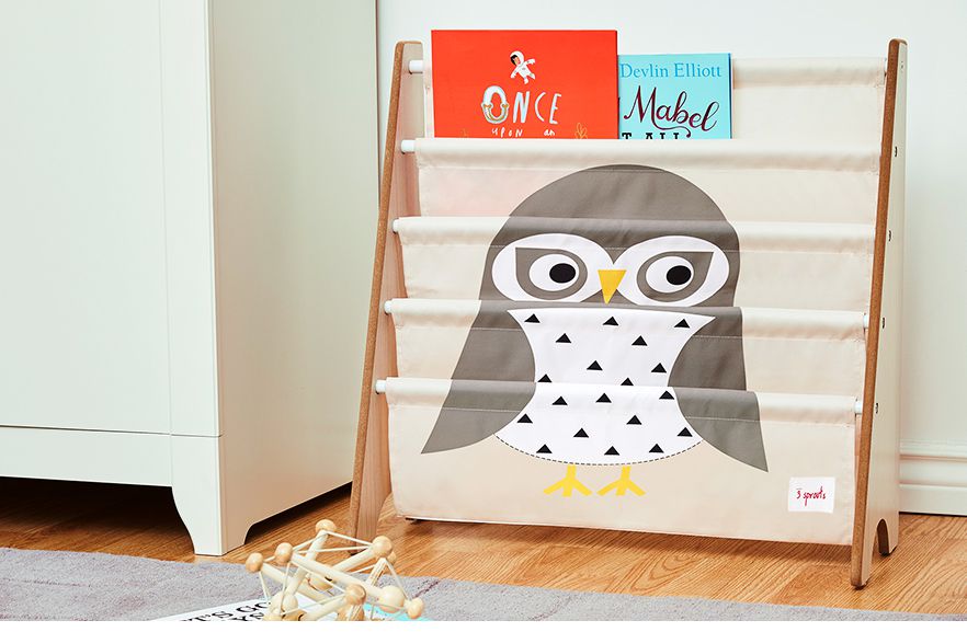 加拿大 3 Sprouts - 書架-貓頭鷹