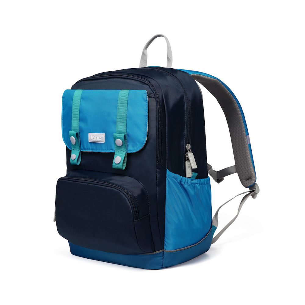 Heine 海恩 - WIN-17001 減壓書包 護脊書包 小學生書包 後背包 3-6年級適用-藍色