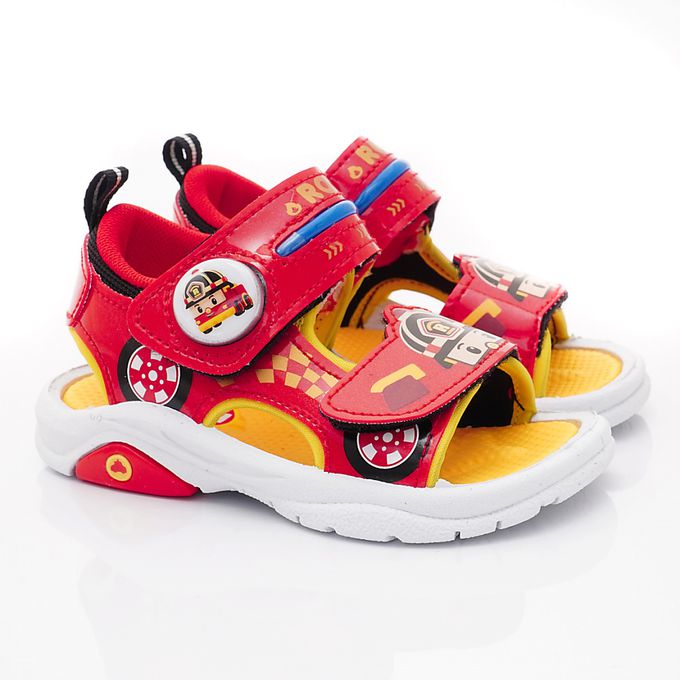 POLI電燈涼鞋-POKT34072紅(中小童)-涼鞋-紅