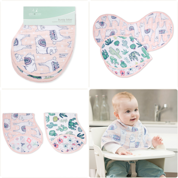 新花色登場！美國 Aden + Anais 包巾 / 被毯 / 圍兜