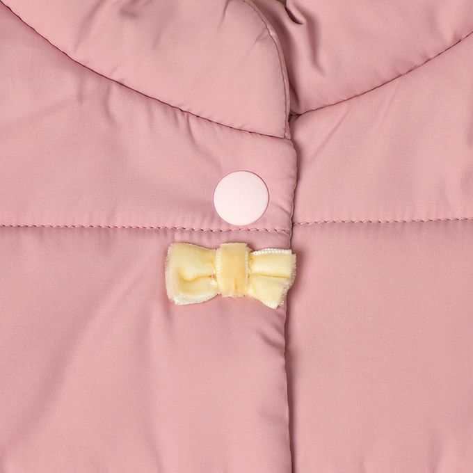 akachan honpo - 鋪棉背心-粉紅色