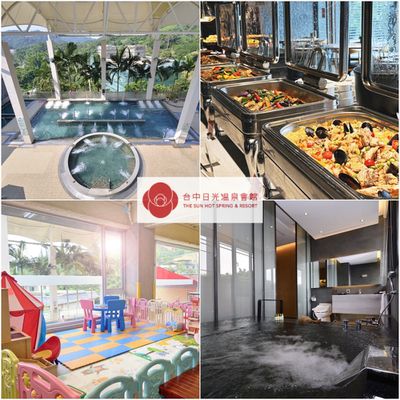 台中日光溫泉會館 - 2大1小一泊二食生活館豪華雙人房住宿