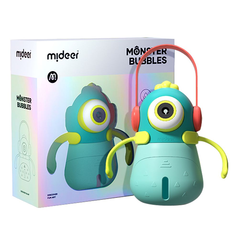 MiDeer - 小怪獸電動泡泡機(藍)