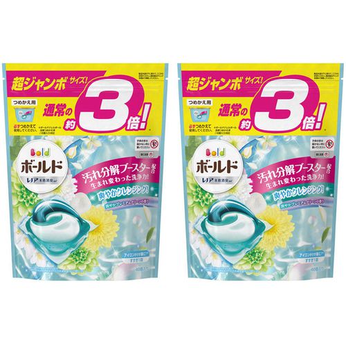 2020新版 洗衣膠球-補充包-桂花清香-46顆入/袋(883g)*2