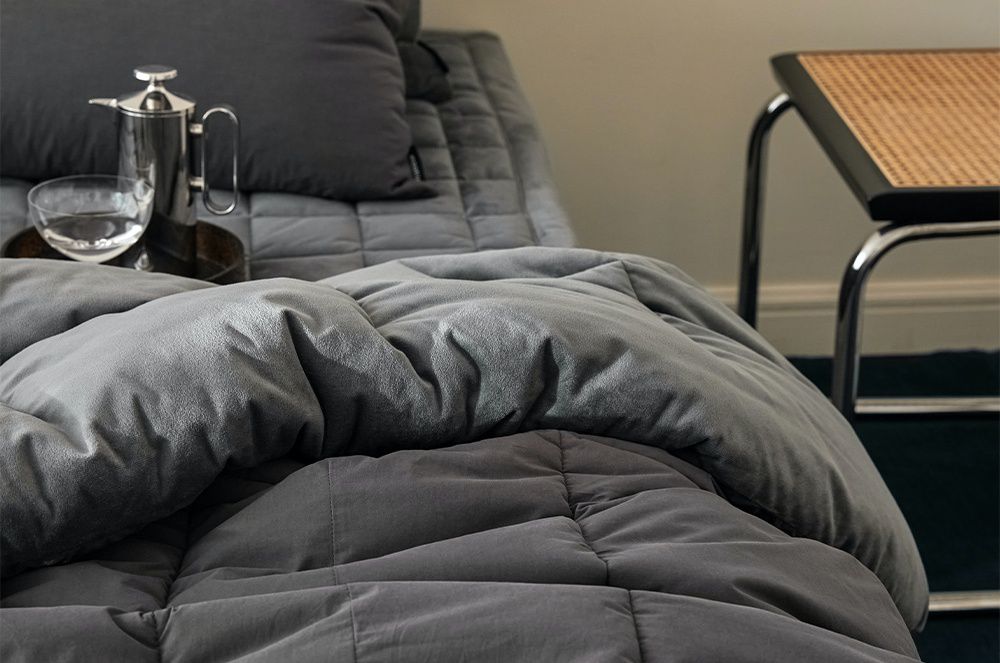 韓國 Maatila - 可水洗刷毛高密度60支棉棉被-芝麻拿鐵