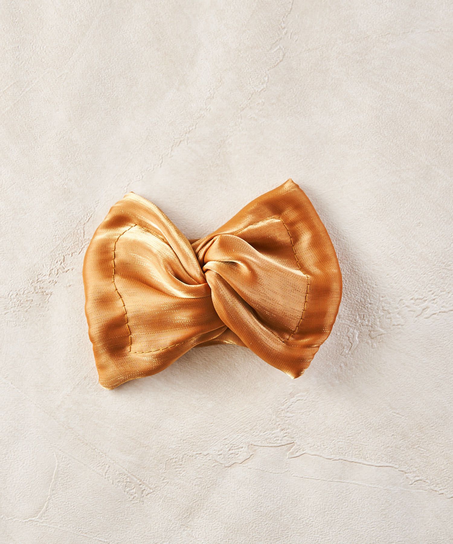 日本 Lattice - [日網熱銷] 簡單優雅紐結髮圈-逐光夢幻-淺米