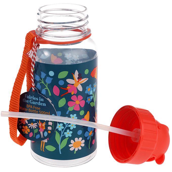 英國 Rex London - 兒童Tritan™吸管水瓶-精靈花園(500ML)