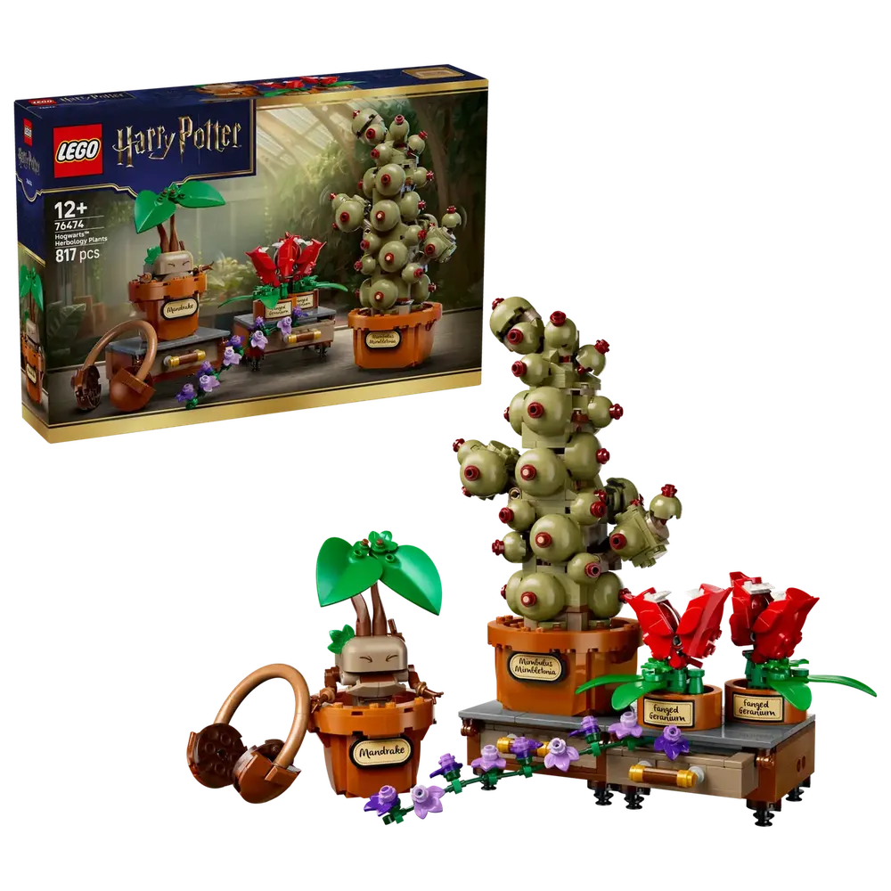 LEGO 76474 霍格華茲™ 藥草學植物 Hogwarts™ Herbology Plants
