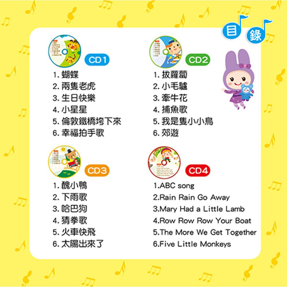 幼福文化- 忍者兔聲光律動兒歌歡唱機｜媽咪愛