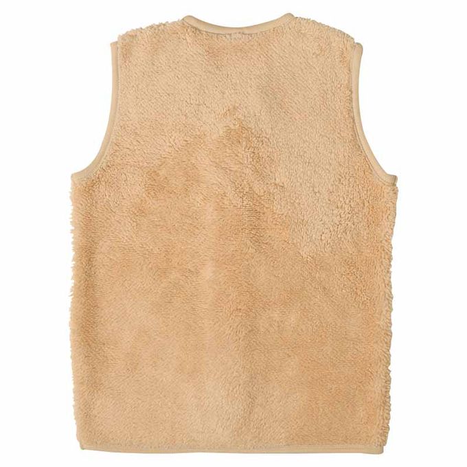 akachan honpo - 長版晚安背心-淺卡其色