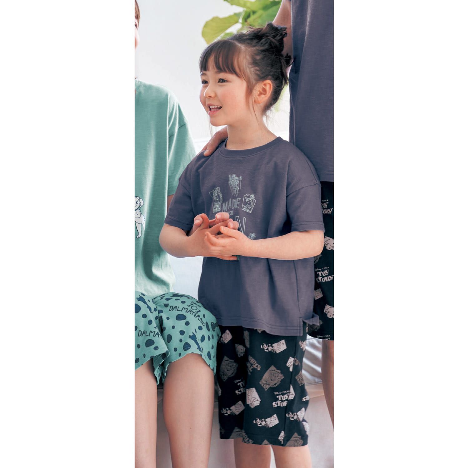 日本千趣會 - 迪士尼 純棉涼爽短袖家居服/睡衣-唐老鴨-深藍x灰