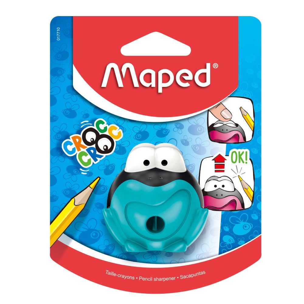 法國MAPED - 大眼蛙智慧筆削(背卡款/2入)-顏色隨機出貨