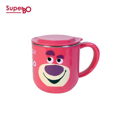 SuperBO - 不鏽鋼水杯-熊抱哥-260ml