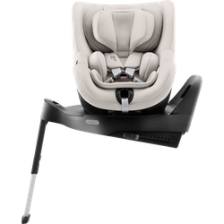 britax römer - 德國原裝Dualfix Pro ISOFIX 360度旋轉0-4歲汽座(北歐灰)-送皮椅保護墊+貝瑞克免手持吸乳器