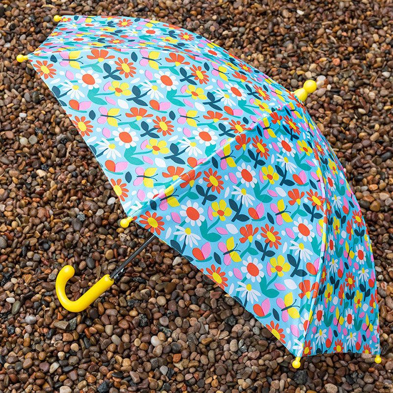英國 Rex London - 幼童/兒童自動傘-蝴蝶花園