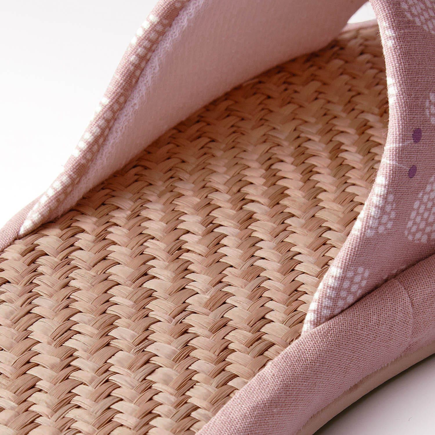 日本千趣會 - 北歐風清爽亞麻室內拖鞋-雲朵-灰藍