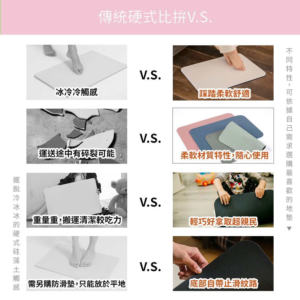 Sanrio三麗鷗【大耳狗風鈴】 珪藻土軟式吸水地墊 浴室地墊 腳踏墊 吸水墊60X40X0.5cm