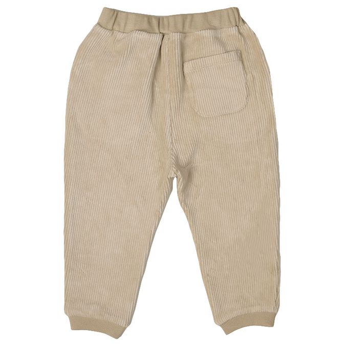 akachan honpo - 10分蓬蓬褲-燈心絨-淺卡其色