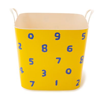 日本stacksto - 日本 Stacksto X SOU・SOU 聯名收納籃-SO-SU-U黃 (33.5*33.5*34.6cm)