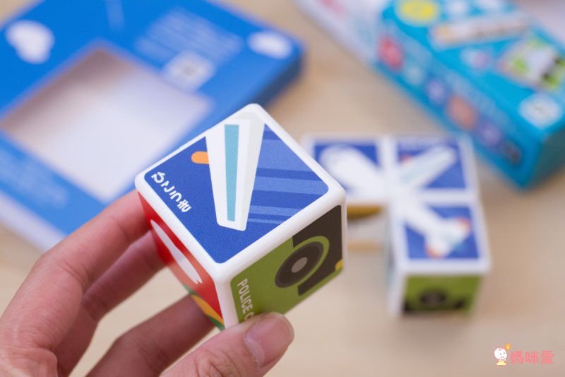 EYEUP - 六面磁力拼圖 (交通工具)