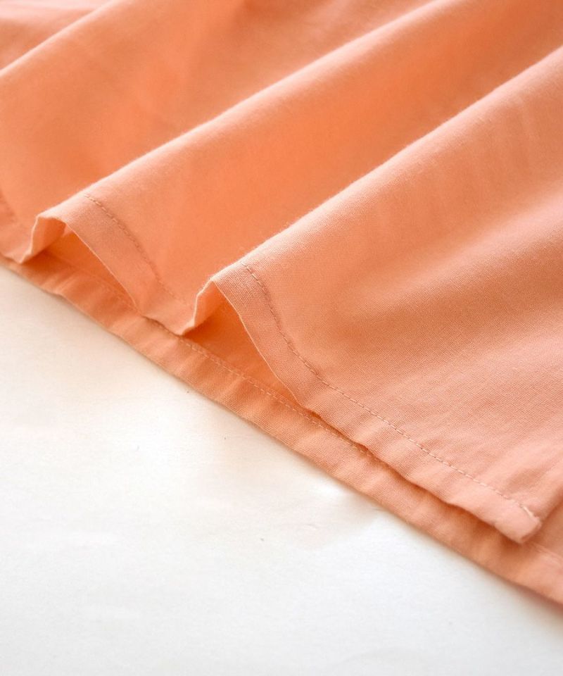 日本 zootie - 慵懶感透膚氣球袖落肩上衣-寧靜白