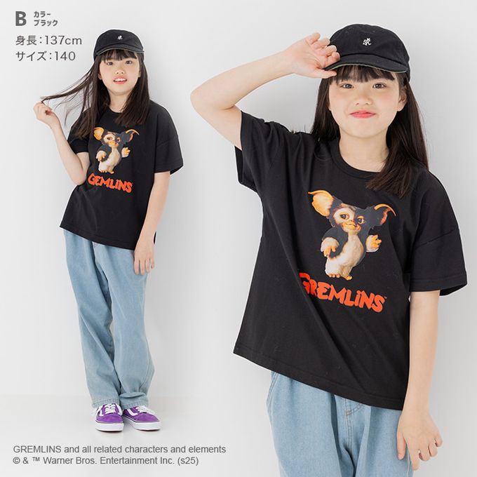 日本 Chil2 - 聯名款 100%純棉短袖上衣-電影角色小精靈-白