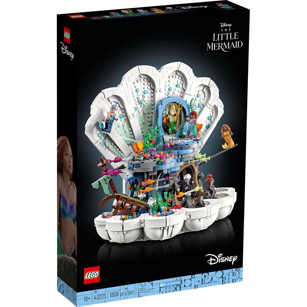 樂高 LEGO - LEGO樂高 LT43225 Disney Classic 迪士尼系列 - 小美人魚 珍珠貝殼