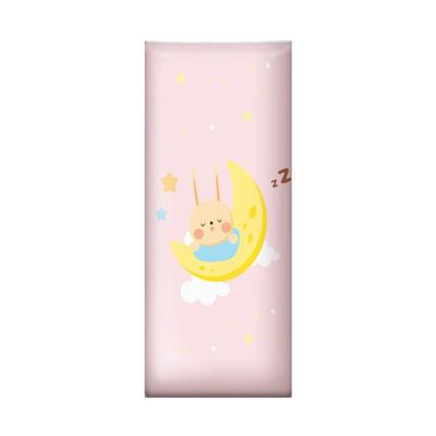 JoyNa - 4入-立體防撞隔音壁貼 寶寶床圍加厚防撞墊 軟包墊-月亮兔2入+隨機2入 (20*50*3cm)