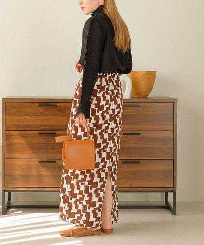 日本 Bou Jeloud - 個性凹凸紋長袖上衣-橘粉