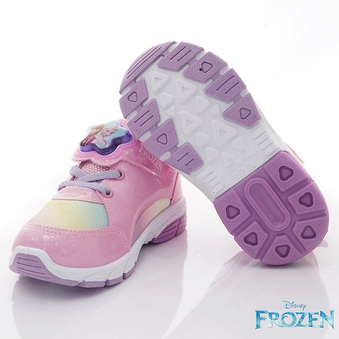 台灣製冰雪奇緣電燈鞋(中小童段)-運動鞋-粉紅