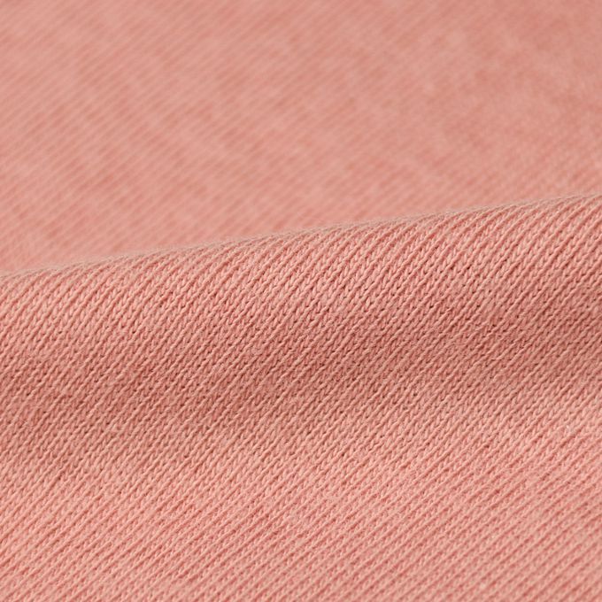 akachan honpo - 長袖速乾包屁衣2件組-套頭式 小花-粉紅色