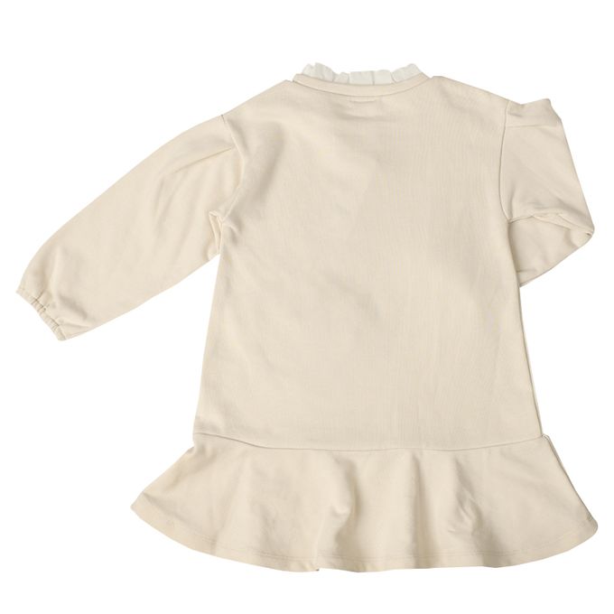 akachan honpo - 長袖洋裝-小包包-象牙白色