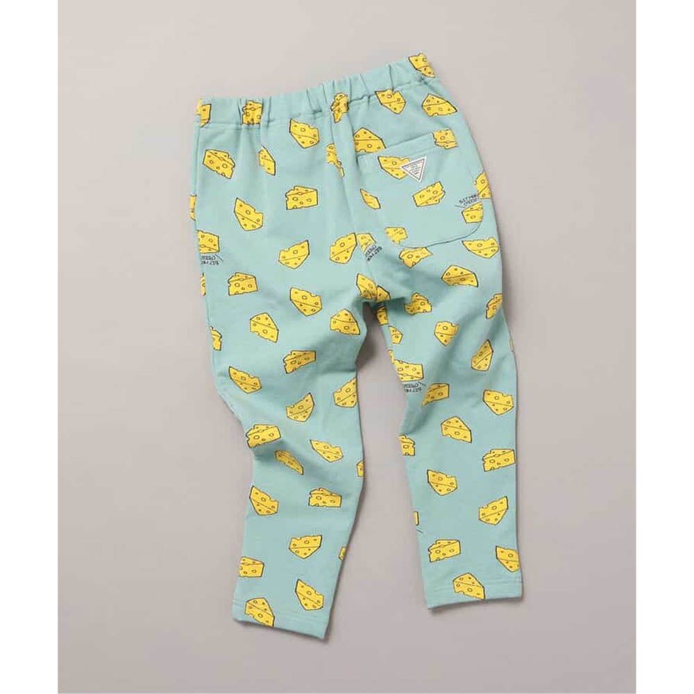 DAISUKI 百搭鬆緊彈性九分褲-起司-薄荷綠