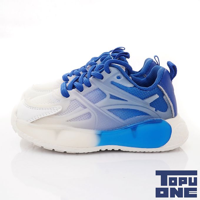 TOPUONE-厚底潮流運動童鞋-623913藍(中小童段)-運動鞋-藍