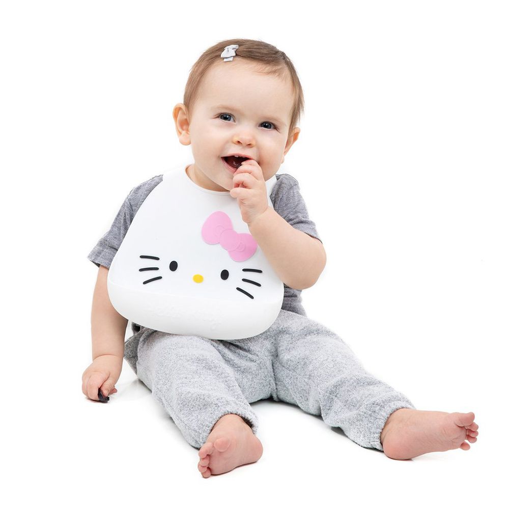 矽膠圍兜-Hello Kitty