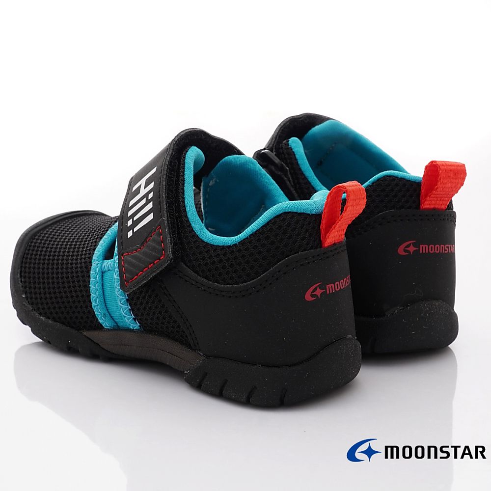 MOONSTAR日本月星 - HI系列休閒機能鞋(中小童段)-黑