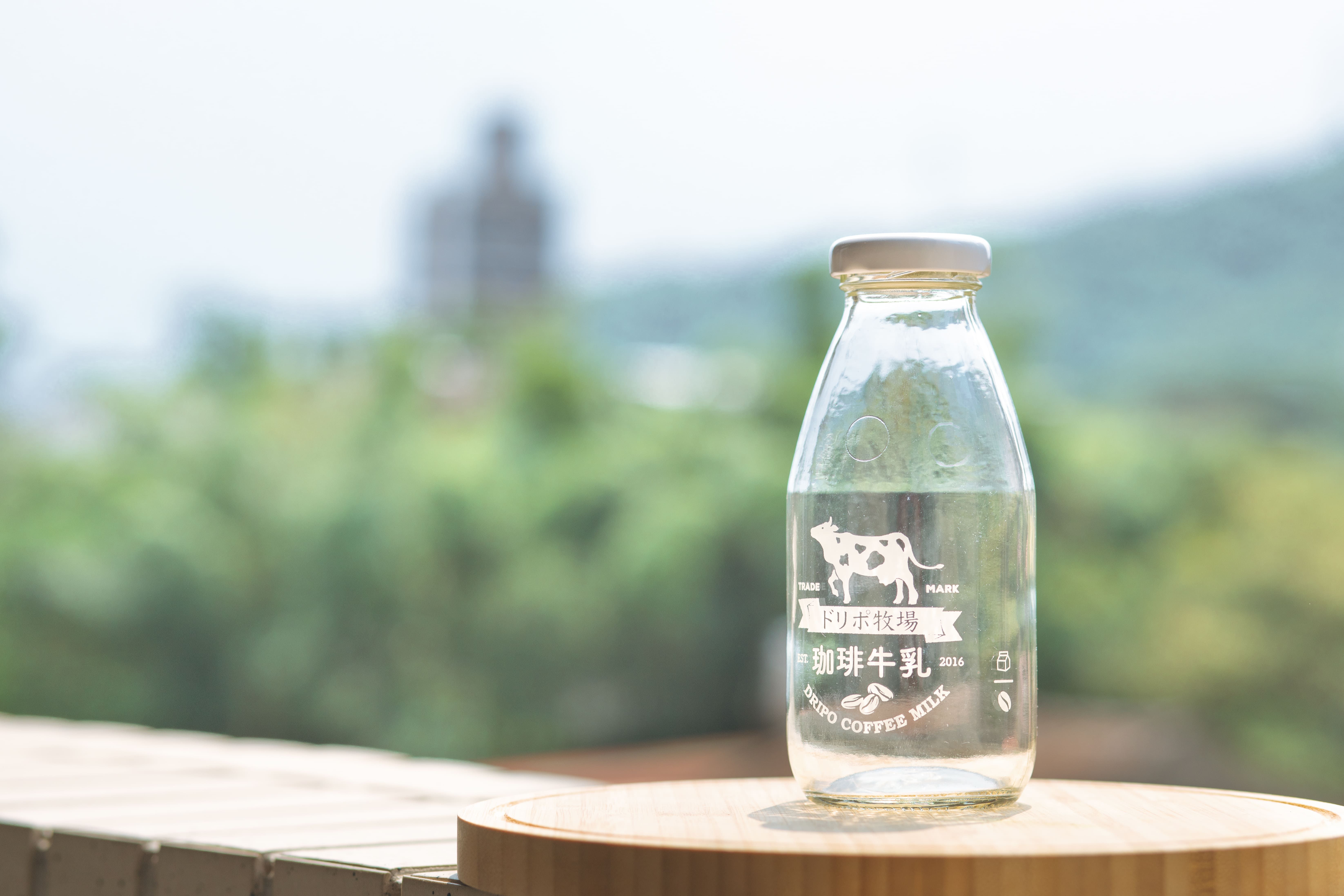 Dripoドリポ - Dripoドリポ-復古咖啡牛奶玻璃瓶-300ml