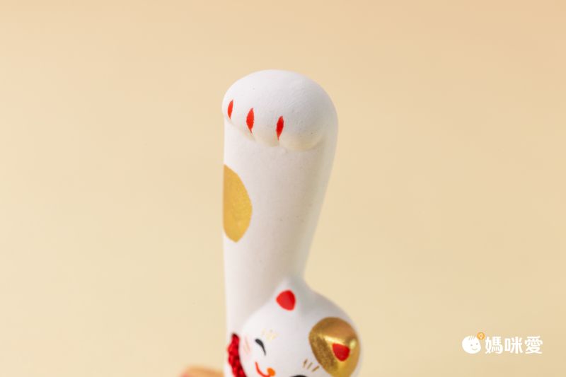 日本代購 - 開運風水 大手造型招財貓擺飾-金 (5×5×7.5cm)