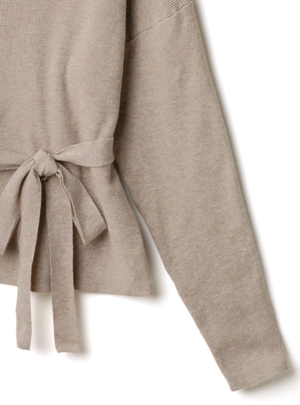 日本 GRL - V領綁帶上衣x蕾絲百褶長裙2件組-典雅黑