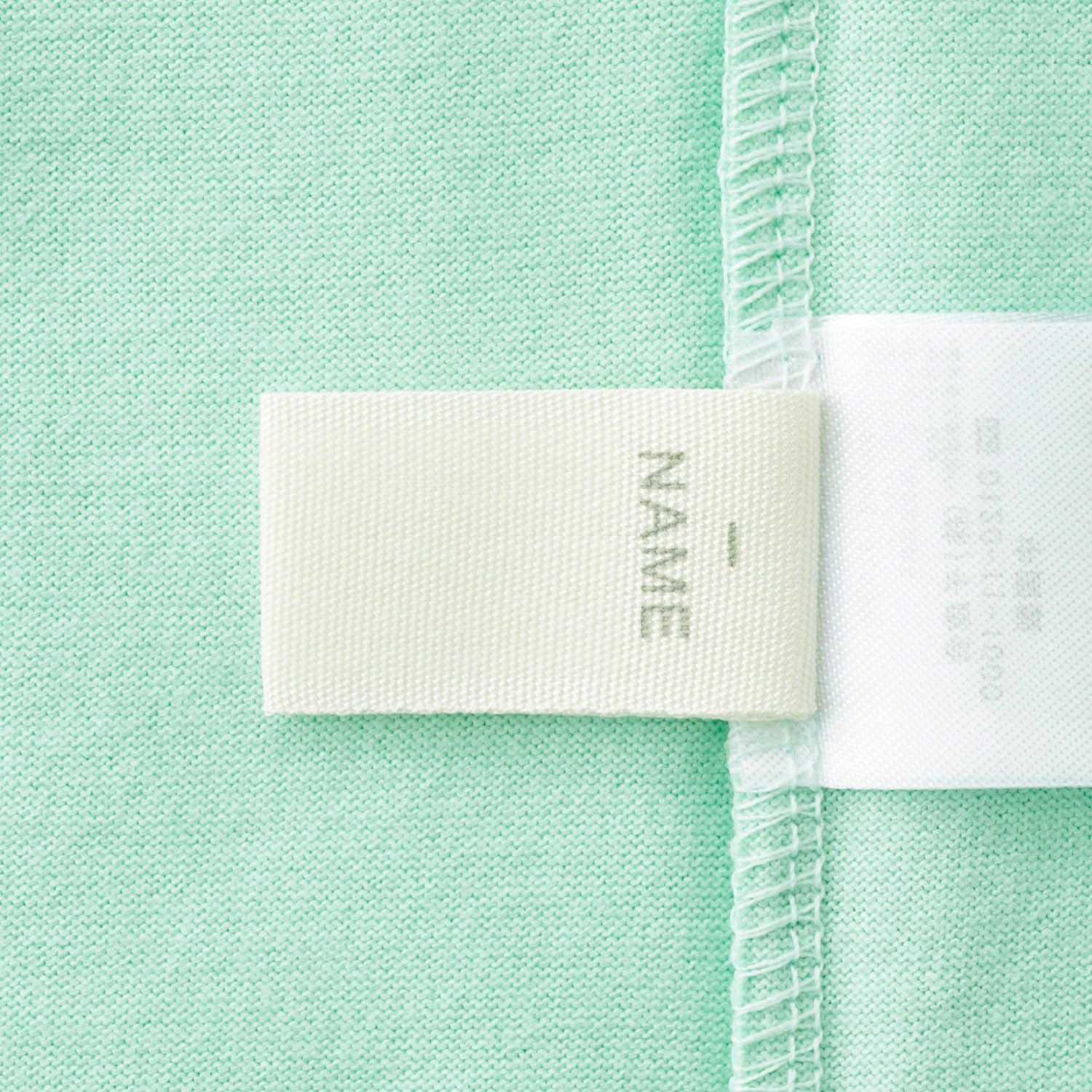 日本千趣會 - GITA 純棉印花七分袖T-英文草寫字-薄荷綠