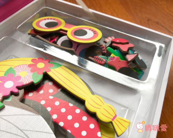 法國Janod - 【熱賣】磁鐵遊戲書-有趣的臉