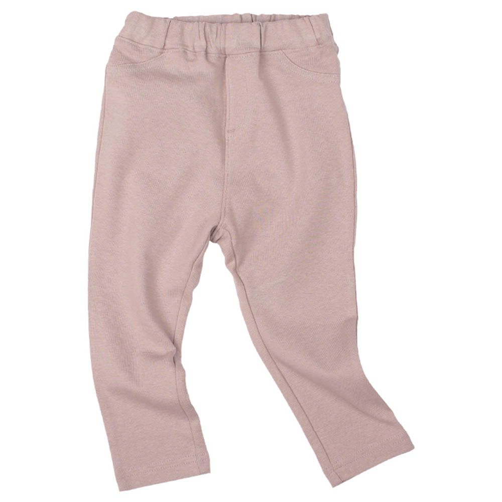 10分經典褲-耐摩擦-粉紅色