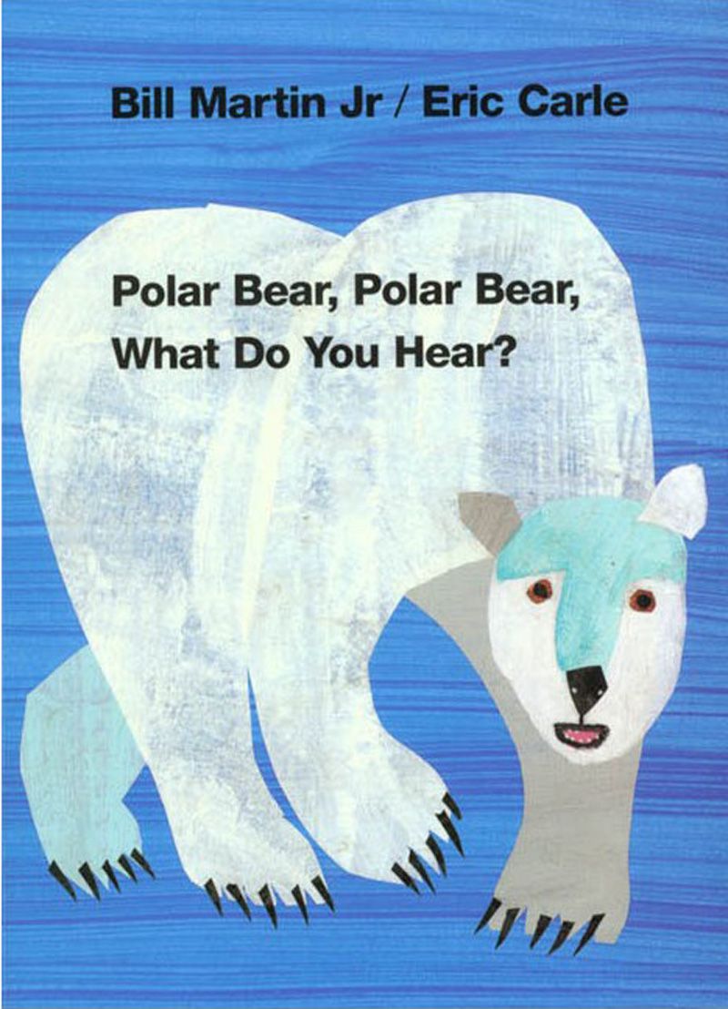 POLAR BEAR WHAT DO U HEAR-艾瑞卡爾幼兒硬頁書-彩色 (17×13cm/硬頁/彩色/22頁)