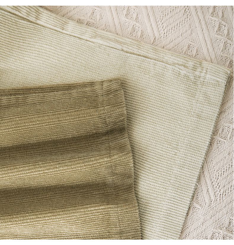 燈芯絨休閒闊腳褲-杏色