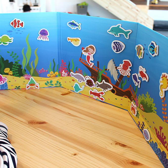 韓國 Ariati - 磁性故事遊戲板-海洋世界