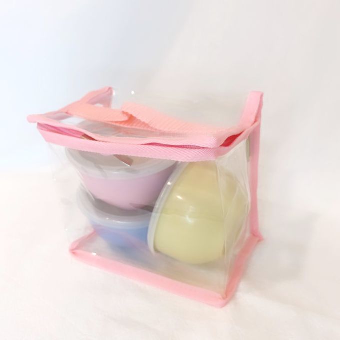 妞妞絲 - 透明收納袋-草莓粉 (XS)