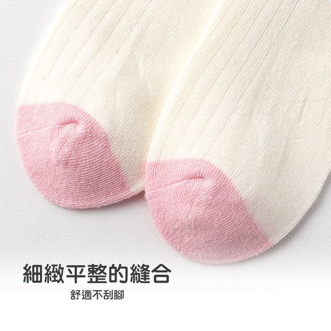 腳ㄚ子 - 幼/兒童棉質中筒襪 童襪 襪子 棉襪 兒童襪-甜心花花