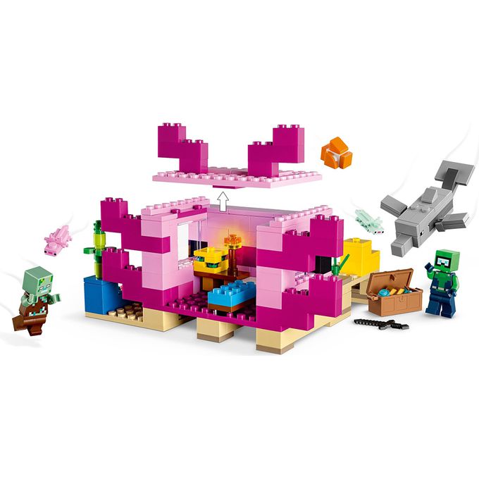 樂高 LEGO - LEGO樂高 LT21247 Minecraft系列 The Axolotl House